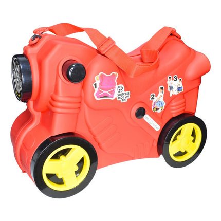 Moto Valija Infantil 48x35x23cm.roja Roja