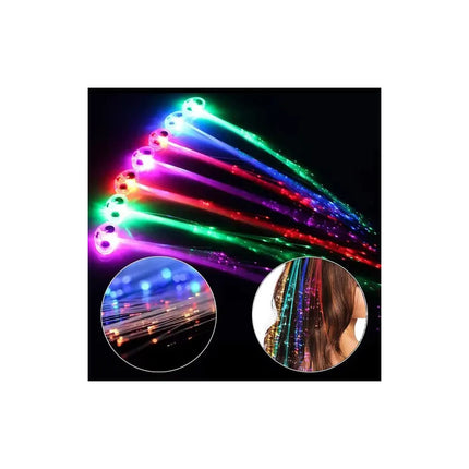 Extensiones Led Luminosas X 10 Extensiones Cotillón