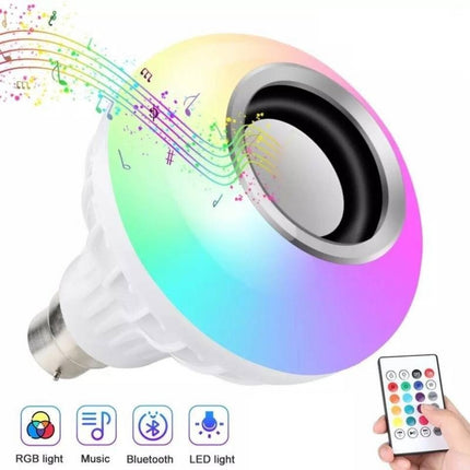 Lampara Parlante Led - Bluetooth Control  Rgb Rgb