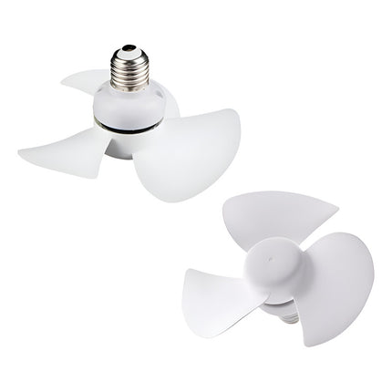 Ventilador De Techo Set 2 E27 10w, 90-265v Bajo Consumo 2.54 Cm