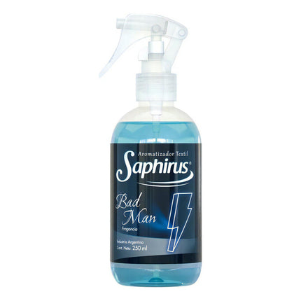 Fragancia Saphirus Aromatizador Ropa Textil 250ml Aroma Bad