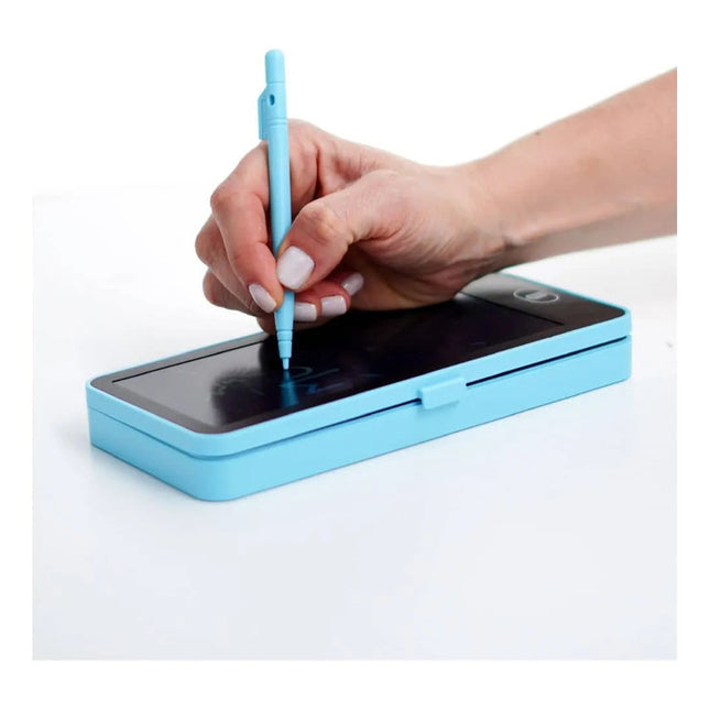 Cartuchera Para Lapices Con Pantalla Lcd Para Tomar Notas Rojo