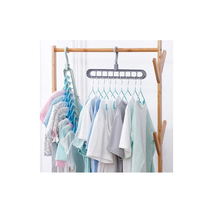 Colgador Magic Para 9 Perchas 2 Posiciones Giratorio