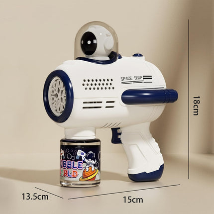 Pistola De Burbujas Astronauta Azul Azul