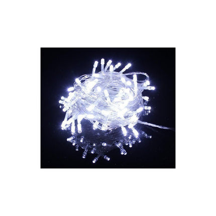 Luces De Navidad Guirnalda  10 Metros 100 Led Fria