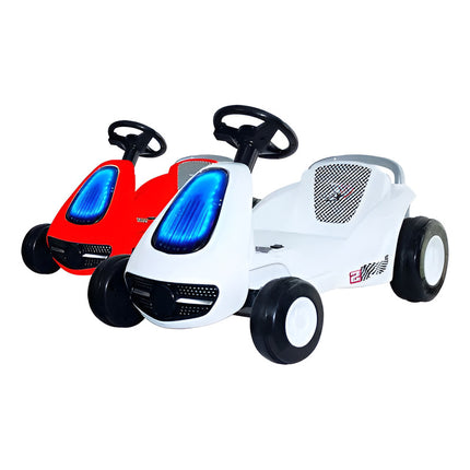Auto A Batería Kart Música Luces Sonido Niño Niña V
