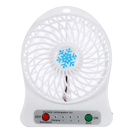 Mini Ventilador Recargable Usb 3 Velocidades  Varios