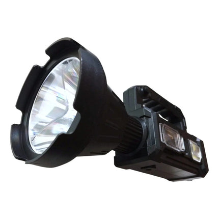 Foco Cazador Mediano W5109 Carga Solar O Usb Multifuncional