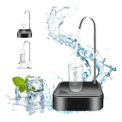 Dispensador De Agua Electrico Cuadrado Bomba Recargable V