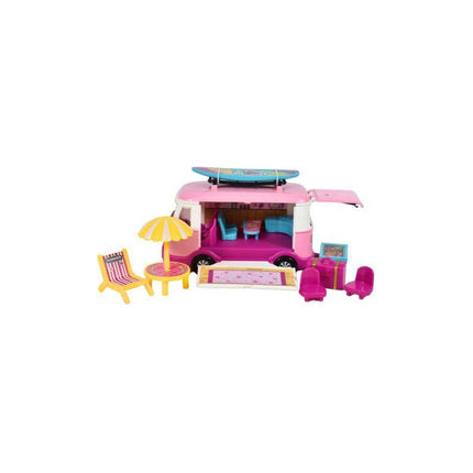 Combi Casa Rodante Con Accesorios Juguete Ty363166 Rosa