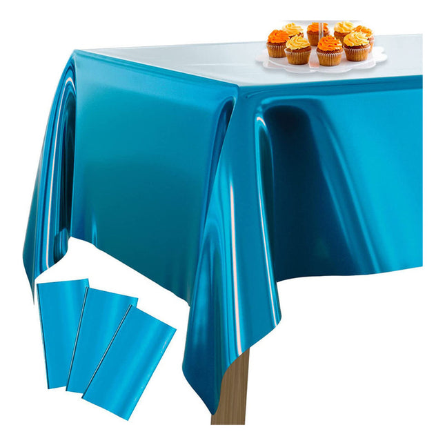 Mantel Para Cumpleaños Metalizado 137x183cm