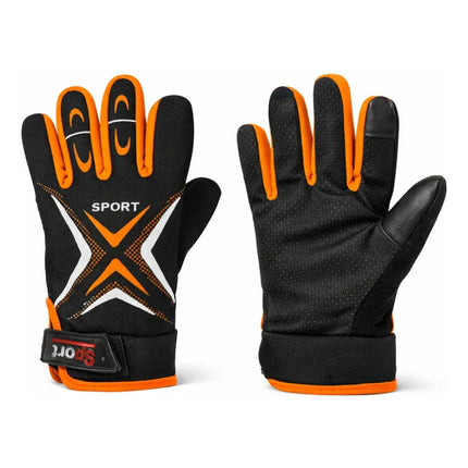 Guantes Para Moto Deportivos 24x11cm. Cgs00928/9/30/31 Naranja