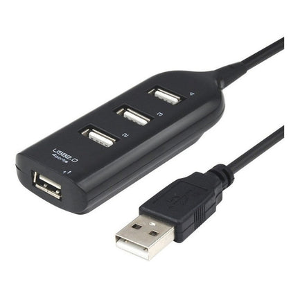 Hub Usb 4 Puertos Para Pc O Notebook Zapatilla Usb 2.0