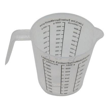Jarra Medidora De Plástico, 1000 Ml Jarra