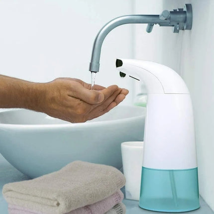 Dispensador Automatico Jabón Liquido Alcohol En Gel Baño  Blanco