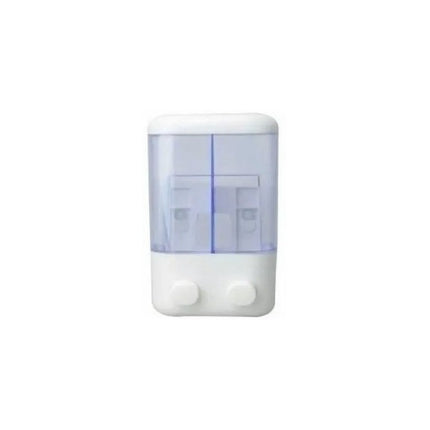 Dispensador Doble De Jabon Liquido Alcohol En Gel Sanitario N/a