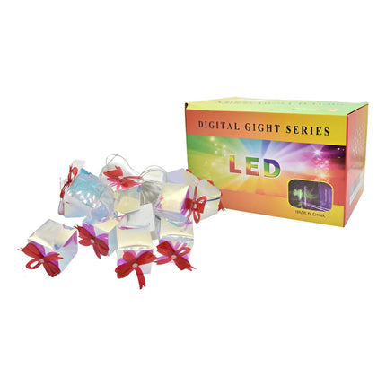 Cortina De Luz Led Con Cubos 3mts. Multicolor Ccm00683 Rgb