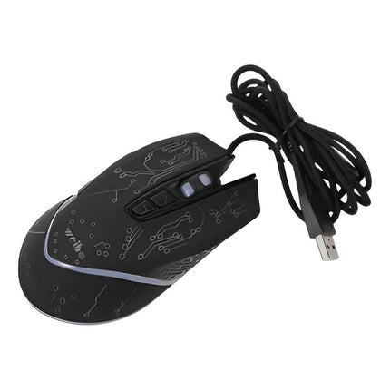 Mouse Gamer Con Cable 1.8 M Wb-915 Diseño Circuitos V