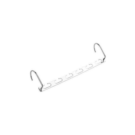 Perchero Telescopico De Metal, Plegable Regulable 6 Perchas N/a
