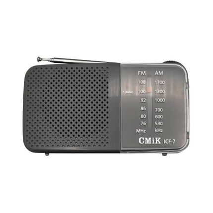 Radio Portatil Am/fm Medidas: 12.1 X 7 Cm Negro