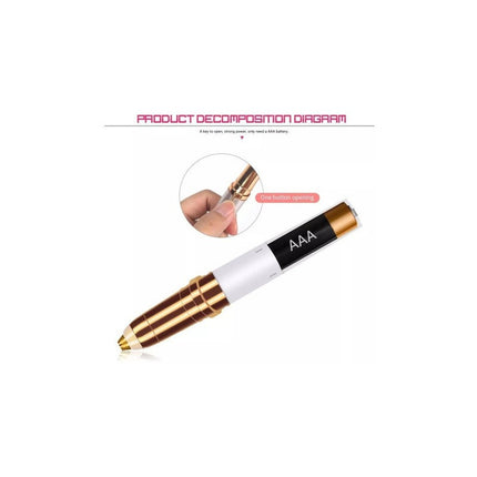 Depilador Recortador  Cejas + Removedor De Vello Facial Usb Varios