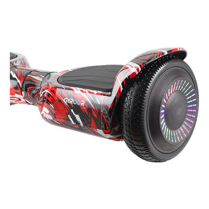 Patineta Electrica Gyroor G13 Hoverboard Rojo Rojo