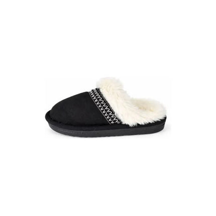 Pantuflas Forradas  Negras Cgs00723/4/5 Negro Forrada 41