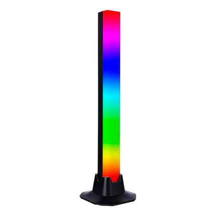 Barras X2  Led Audio Rítmico Rgb Gamer Tiktok Streamer Auto