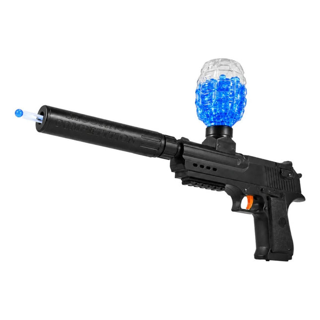 Pistola Recargable Con Balines De Hidrogel Sp38992 Negro