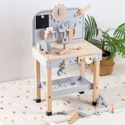 Juego Mesa De Herramientas De Madera 75x45x30cm