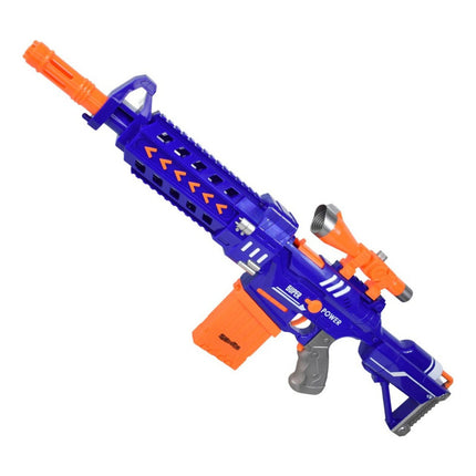 Rifle Automático Con Lanzadores Ty363034 Azul