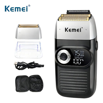 Afeitadora Kemei Km-2026 Negra 2026 Negro 2026