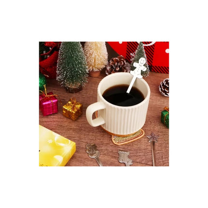 Set De 4 Cucharas Navideñas Diseños Creativos V
