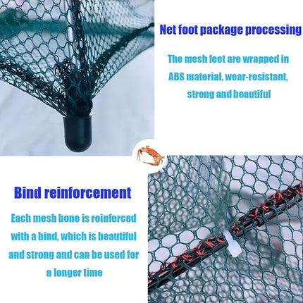Trampa Automática Para Peces Con Red De Pesca De 12 Bocas Verde