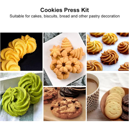 Maquina Pistola Para Hacer Galletitas Repostería Pro Gris