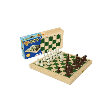 Ajedrez Tablero De Madera, Xalingo Medida: 26x26cm