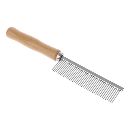 Cepillo Peineta Peine Metálico P/ Mascotas Pelos  Metal