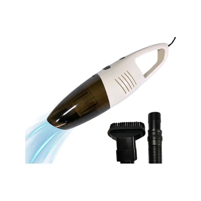 Aspiradora Para Coche A019a Auto Vehiculo Blanco