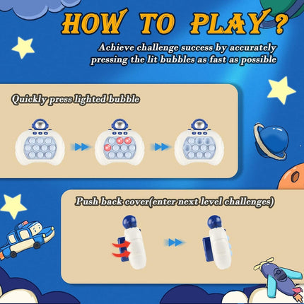 Pop It Electronico Con Luz Y Sonido Juego Sensorial  Modelos