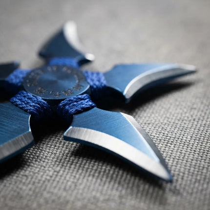 Estrella Ninja De Mano  Centella Azul  Azul