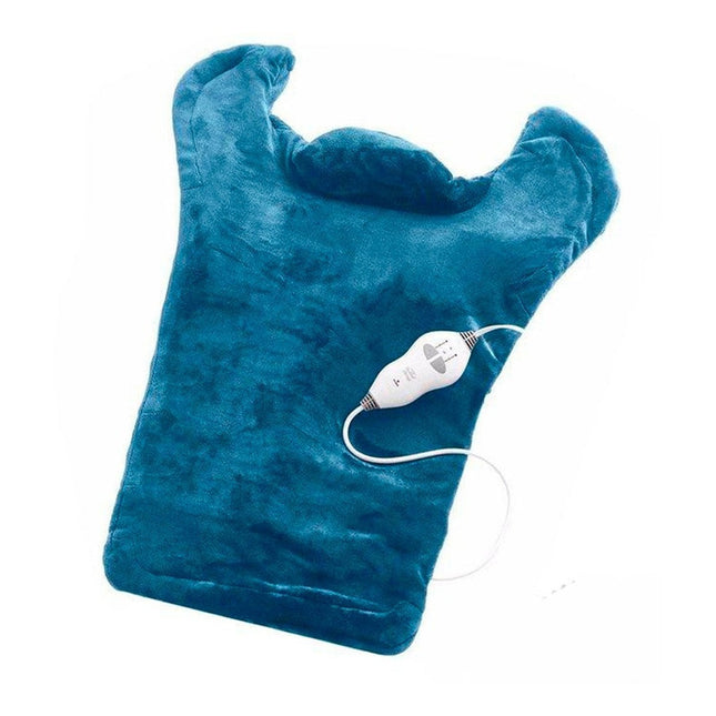 Masajeador De Calor Para Hombros Cuello Y Espalda Azul Marino