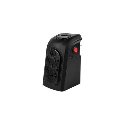 Calefactor Mini 220v Potencia 400w 15°-32° Mide 10,5x8x16cm Negro