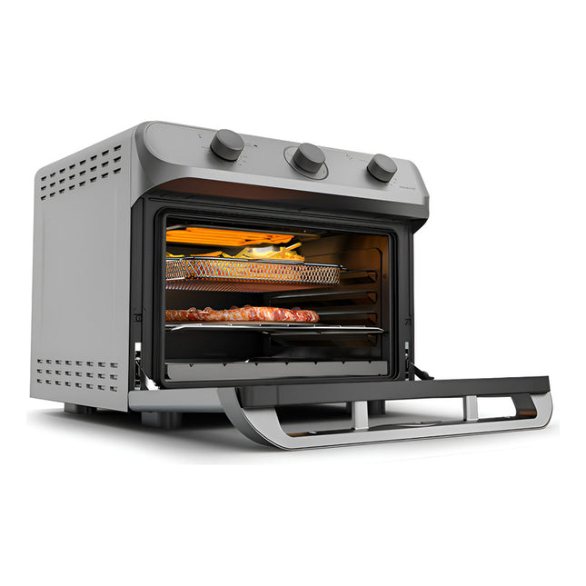 Horno Eléctrico Y Freidora Sin Aceite Henxaf2735t Enxuta Eh Gris