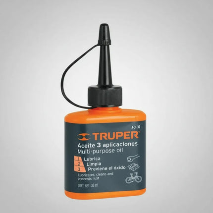 Aceite Lubricante 3 En 1 Multiuso 30ml Truper