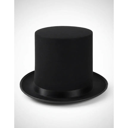 Sombrero Galera Para Cotillón 30x19cm. Cpt01358 Negro