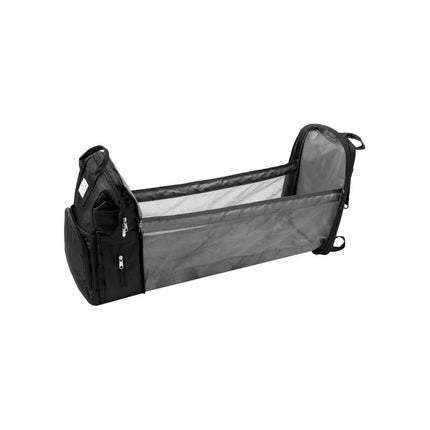 Mochila Maternal Con Cuna Cambiador Premiun Negro 1 Negro