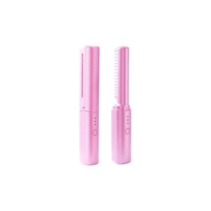 Cepillo Térmico Carga Usb  Peine Cepillo Alisador Brushing V