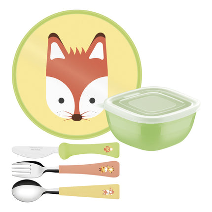 Juego De Cubiertos Tramontina Baby Friends 5 Pcs V