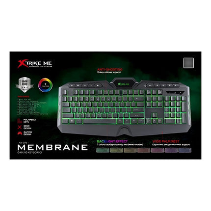 Teclado Gamer Xtrike Me Kb-509 Negro