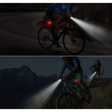 Luces Led Bicicleta Delantera Y Trasera Recargables Usb Kit